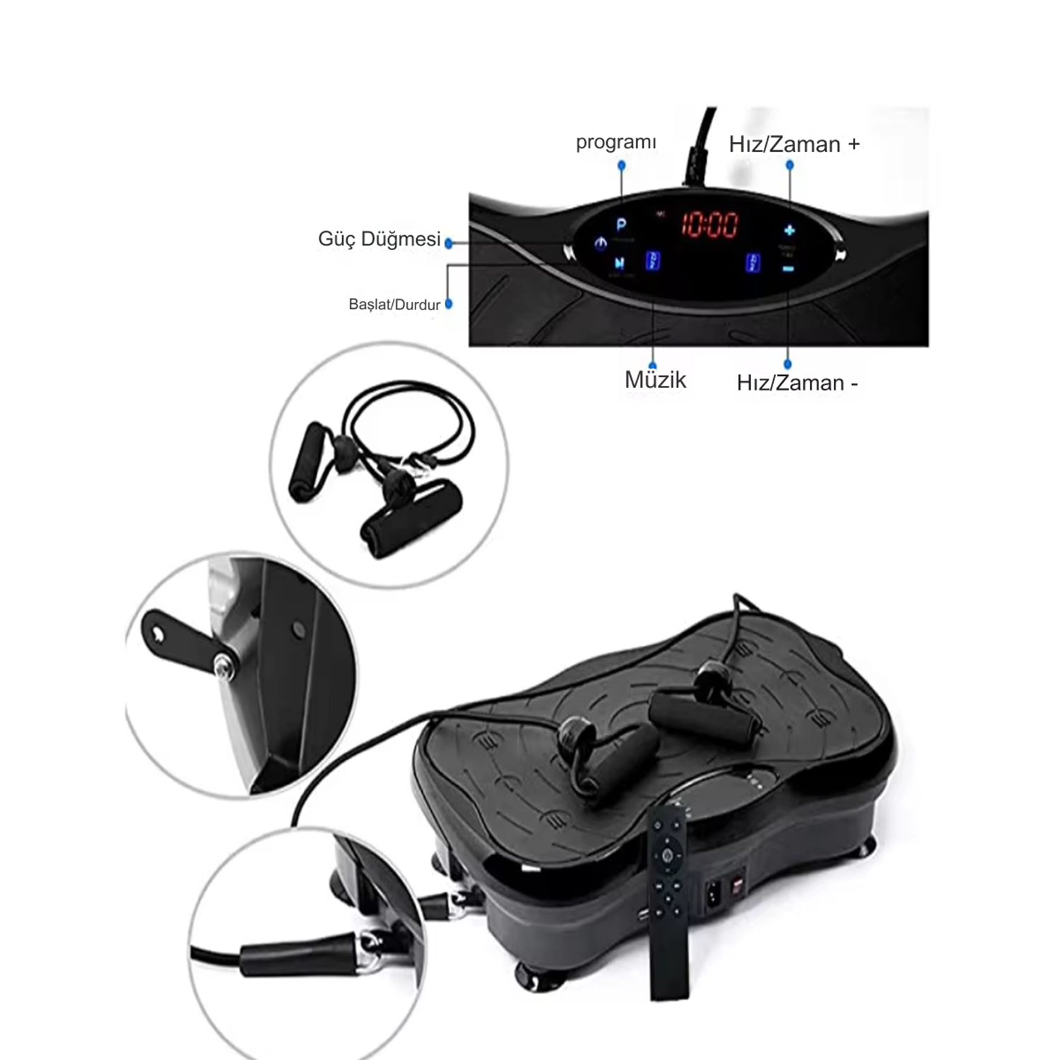 Bluetoothlu Titreşimli Egzersiz Cihazı