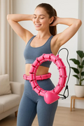Hula Hoop Bel Bölgesi Ayarlanabilir,Akıllı bel İnceltme Çemberi
