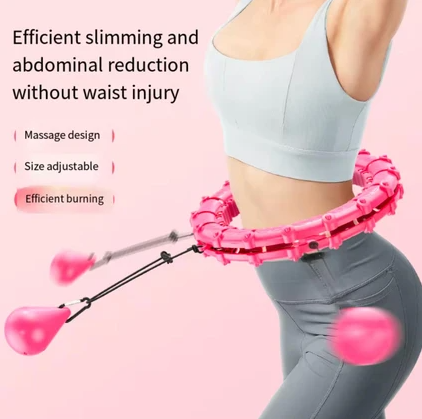 Hula Hoop Bel Bölgesi Ayarlanabilir,Akıllı bel İnceltme Çemberi