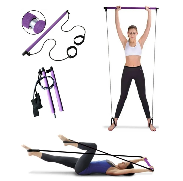 Evde Spor Egzersiz Çubuğu Kalça Basen Sıkılaştırıcı