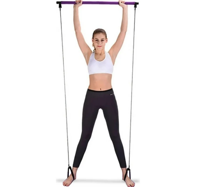 Evde Spor Egzersiz Çubuğu Kalça Basen Sıkılaştırıcı